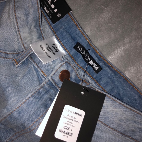 Super ripped light washed jeans - Picture 2 of 2